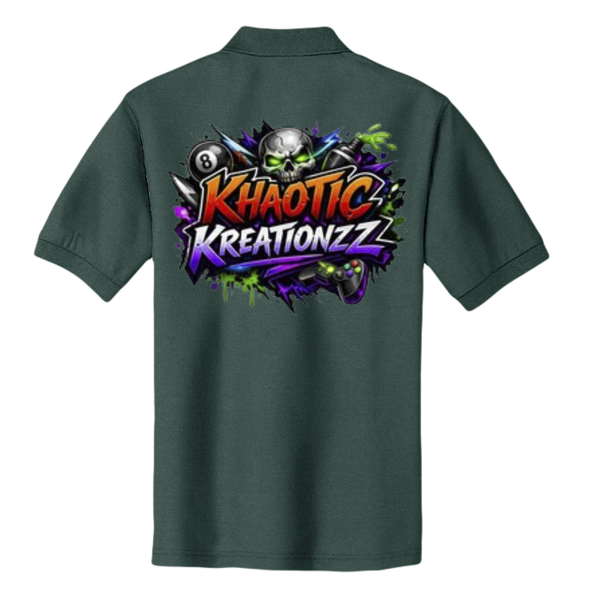 Dark Green - BACK
